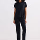 Relaxed Tee in Black