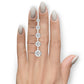 2.00 CTW Round CZ Stud Earrings in 14K White or Yellow Gold – Handcrafted Luxury