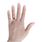 AGI Certified 3CTW Oval Lab Ruby Princess Diana Engagement Ring With Lab Diamond Halo in Choice of 14K White or Yellow Gold – 9x7mm