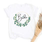Junggesellinnenabschied T-Shirt für Frauen JGA T-Shirt Braut & Crew Team Braut Tee Hochzeitsgeschenk für Bräute Verlobungs T-Shirt Kleidung