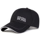 Unisex THE REAL BOSS Buchstabenstickerei Baseball Caps Frühling und Herbst Outdoor Verstellbare Freizeit Hüte Hip Hop Hut Sonnenhut