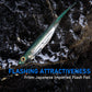Dr.Fish 5/6 Stück Angelköder Weichplastik Silikonköder Paddelschwanz Shad Wurm Swimbait Süßwasser Barsch Forelle 70mm 80mm 100mm