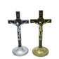 Kreuz Kruzifix Ständer Christus Katholische Jesus Statue Figur Religiöses Gebet Kirche Dekoration Auto Zuhause Kapelle Dekor
