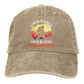 Bigfoot is Real and He Tried to Eat My Ass Baseball Cap Unisex Vintage Trucker Hat Adjustable Cowboy Hats for Mens Womens