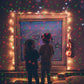 Moving Full Sky Star Laser Projector Landscape Lighting Red&Green Christmas Party LED Stage Light Outdoor Garden Lawn Laser Lamp