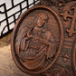 Heiliges Herz Jesu und Herz Mariä, Jesus Christus, Jesus Wanddekoration, Religiöse Heiligenstatue, Komplettes katholisches Weihnachtsgeschenk