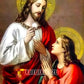 Christ Jesus Diamond Painting Jesus' Redemption Diamond Mosaic Rhinestone Inlaid Cross Stitch Set DIY Home Decoration Gift