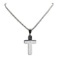 HNSP Edelstahl Bibel Großes Kreuz Halskette Anhänger für Herren Schmuck Religion Zubehör