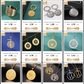 Dawapara 7 Archangels Sigil Necklaces Pentacle Magical Amulet Michaelmas Lucky Protection Supernatural Talisman Necklace