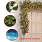 Weihnachten 1,8m/2,7m Rote Frucht Beleuchteter Rattan PVC Material Beleuchtung Lichterkette Kiefer Kamin Treppe Tür Dekorative Girlande