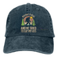 Bigfoot is Real and He Tried to Eat My Ass Baseball Cap Unisex Vintage Trucker Hat Adjustable Cowboy Hats for Mens Womens