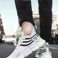 Herrenschuhe Sommer Herren Freizeitschuhe Atmungsaktive Sneaker Herren Leichte Loafers Rutschfeste Tennisschuhe Luxusschuhe Tennisschuhe