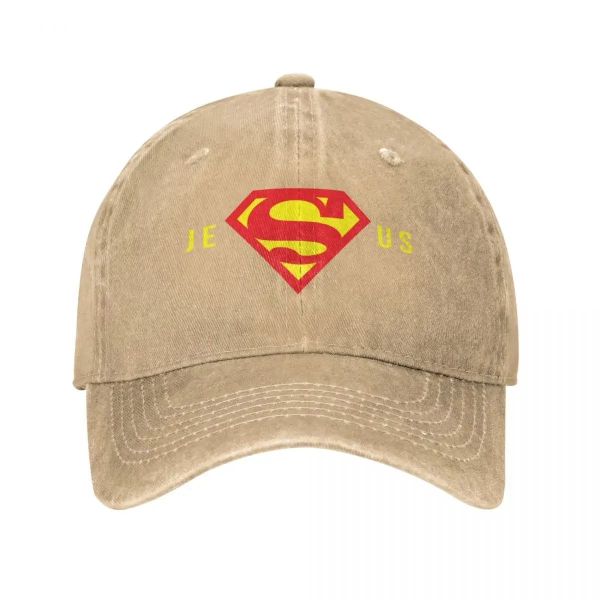 Super Jesus Washed Baseball Cap Mütze Herren Damen Christian Gott Kappe Frühling Herbst Vintage Casquette Gorras