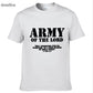 Army Of The Lord Christian Jesus Christ Men And Women Couples Matching T-Shirt Novel Style Custom Printing T Shirt Plus Size