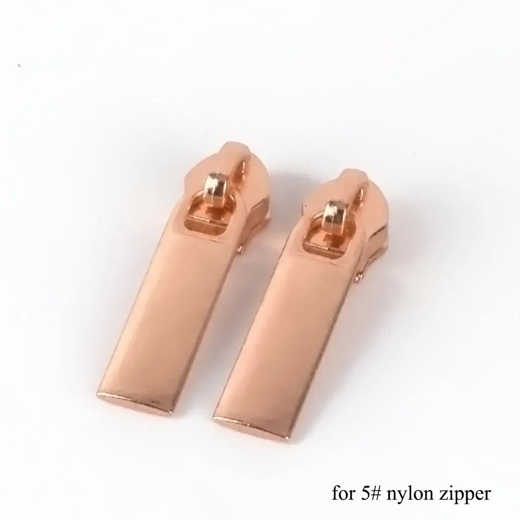 20 Stk. Meetee Reißverschluss-Schieber für 3# 5# Nylon-Reißverschlüsse Daunenjacke Reißverschlusskopf Taschenbekleidung Reißverschluss-Reparatur-Kits DIY Nähzubehör