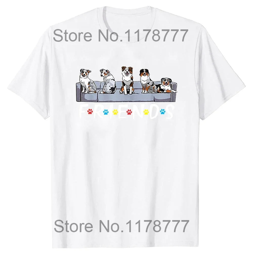 Jeder Snack, den du machst, Australian Shepherds, lustige Hundeliebhaber, T-Shirts, grafische Streetwear, Kurzarm-Geburtstagsgeschenke, T-Shirt Männer