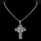 Christian Christus Eucharistie Heiligenschein Traubensaft Kreuz Kette Edelstahl Männer Frauen Katholische Heiliger Geist Kirche Halskette Schmuck