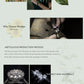 2023 Klassischer Luxus Echter massiver 925 Sterling Silber Ring 3 Karat 10 Herzen Pfeile Zirkon Hochzeitsschmuck Ringe Verlobung Für Frauen