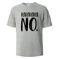 Hahaha No Print T-Shirt Summer Tees For Men Women 100% Cotton O-neck Oversize Casual Short sleeved Tops