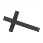 Hängende Ornamente Katholisches Kruzifix Wandmontierte Holzkreuze Party Meditation Büro Geschenke Kunsthandwerk Aufrichtiger Jesus Christus Massiv