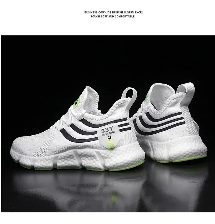 Herrenschuhe Sommer Herren Freizeitschuhe Atmungsaktive Sneaker Herren Leichte Loafers Rutschfeste Tennisschuhe Luxusschuhe Tennisschuhe