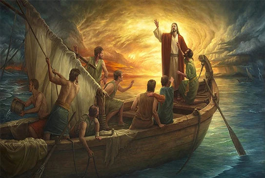 Christian God Jesus The Shepherd Christ Belief Faith The Samaritan Woman Posters Prints Canvas Painting Wall Art Picture Decor