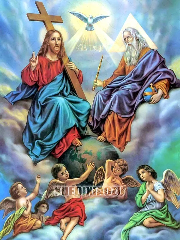 Christ Jesus Diamond Painting Jesus' Redemption Diamond Mosaic Rhinestone Inlaid Cross Stitch Set DIY Home Decoration Gift
