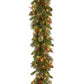 Weihnachten 1,8m/2,7m Rote Frucht Beleuchteter Rattan PVC Material Beleuchtung Lichterkette Kiefer Kamin Treppe Tür Dekorative Girlande