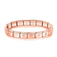 Hapiship Neue Mode Frauen Romantisches Herz 9mm Breite Edelstahl Armband Armreif Mädchen Hochzeit Weihnachtsgeschenk Schmuck G205