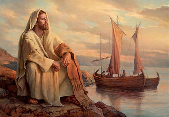 Christian God Jesus The Shepherd Christ Belief Faith The Samaritan Woman Posters Prints Canvas Painting Wall Art Picture Decor
