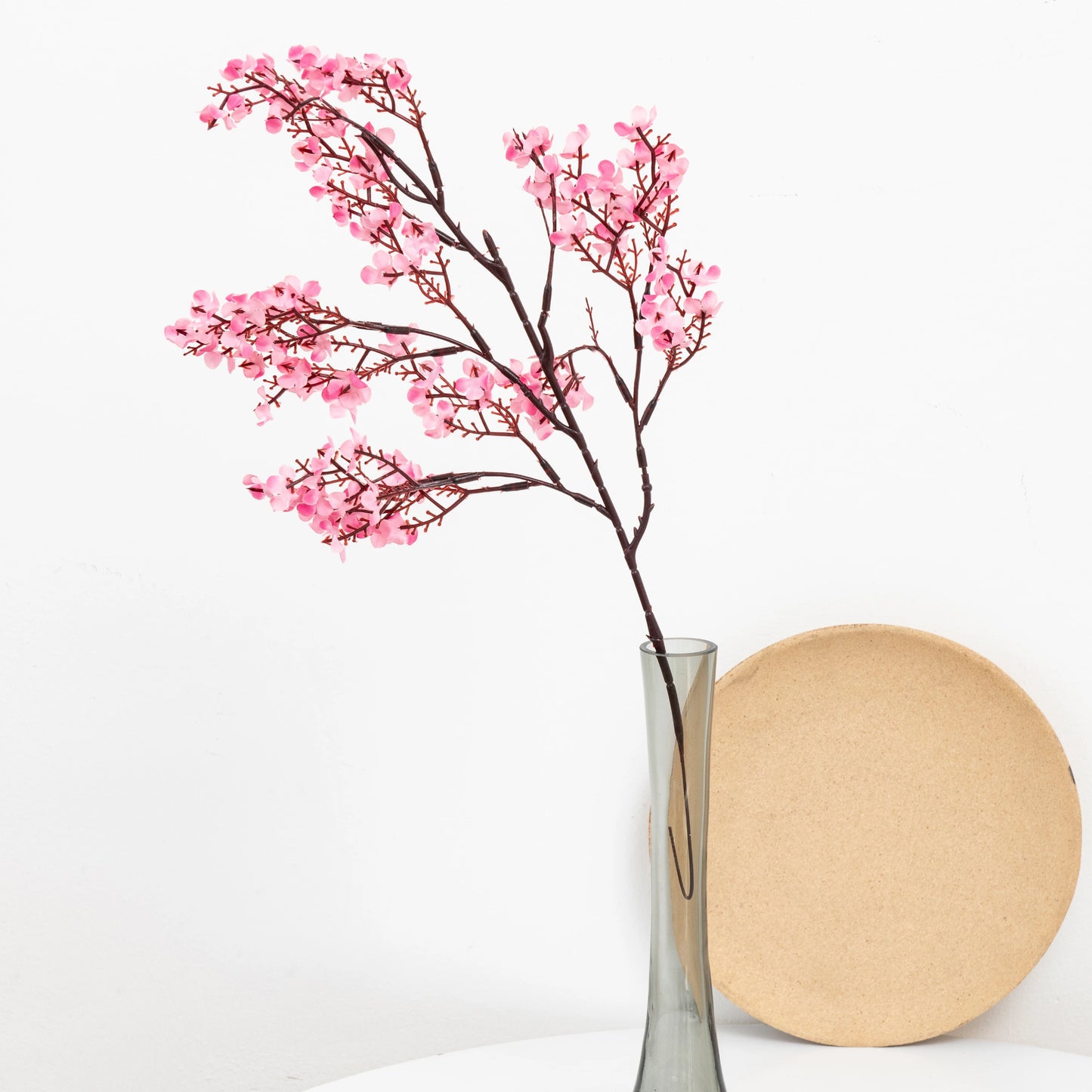 2PCS Artificial Plants Long Baby's Breath Christmas Decorations Vase for Home Wedding Bridal Festival Party Fake Plastic Flowers