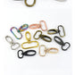 5/10Pcs Meetee 20/25/32/38mm Metal Bags Strap Buckles Lobster Clasp Collar Carabiner Snap Hook DIY KeyChain Bag Part Accessories