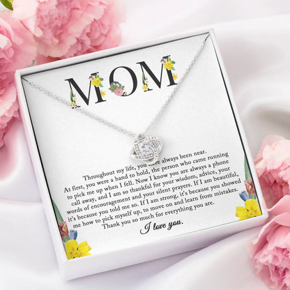 Für Mama Halskette, sentimentales Muttertagsgeschenk von der Tochter, Mama Halskette, Muttertagsgeschenk von der Tochter zum Geburtstag, Muttertagsgeschenk, Weihn