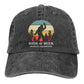 Bigfoot is Real and He Tried to Eat My Ass Baseball Cap Unisex Vintage Trucker Hat Adjustable Cowboy Hats for Mens Womens