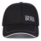 Unisex THE REAL BOSS Buchstabenstickerei Baseball Caps Frühling und Herbst Outdoor Verstellbare Freizeit Hüte Hip Hop Hut Sonnenhut