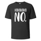 Hahaha No Print T-Shirt Summer Tees For Men Women 100% Cotton O-neck Oversize Casual Short sleeved Tops