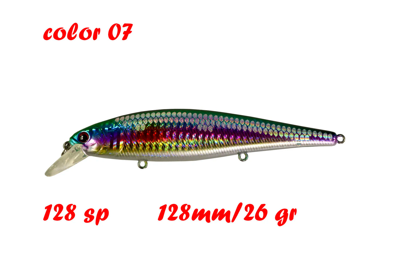 BassLegend Fishing Artificial Bait Suspending Minnow Shallow Wobbler Jerkbait Shad Bass Pike Lure 128 SP 78 F 65 SP
