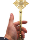 Handkreuz Orthodox Christus Reliquie Religiöses Weihnachtsgeschenk Kirchengeräte Gebet für Priester