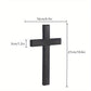 Hängende Ornamente Katholisches Kruzifix Wandmontierte Holzkreuze Party Meditation Büro Geschenke Kunsthandwerk Aufrichtiger Jesus Christus Massiv
