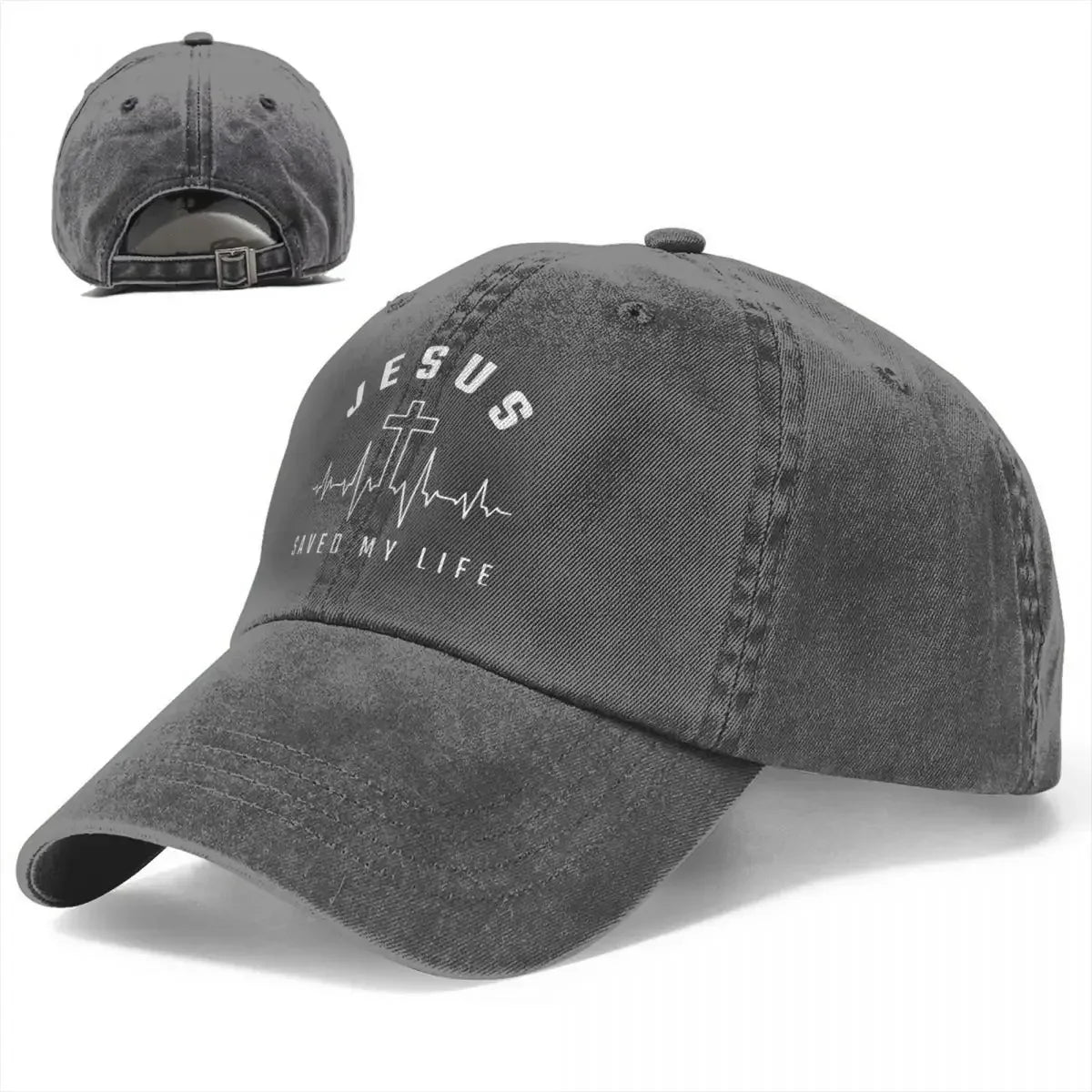 Jesus Christus Christentum Jesus Hat Mein Leben Gerettet Baseballkappe Herren Damen Mütze Verstellbar Casquette Gorras