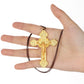 Cottvott Dreifaltigkeits-Kruzifix Jesus Christus Kreuz Anhänger Halskette Katholische verstellbare Wachsseilkette Halskette Frauen Männer Schmuck Geschenk