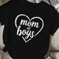 mom of boys  women's comfit t-shirt