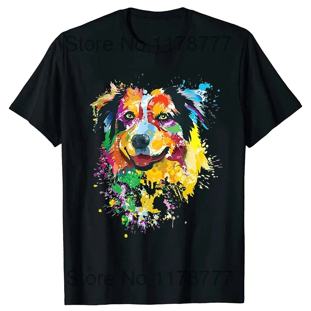 Jeder Snack, den du machst, Australian Shepherds, lustige Hundeliebhaber, T-Shirts, grafische Streetwear, Kurzarm-Geburtstagsgeschenke, T-Shirt Männer