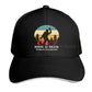 Bigfoot is Real and He Tried to Eat My Ass Baseball Cap Unisex Vintage Trucker Hat Adjustable Cowboy Hats for Mens Womens