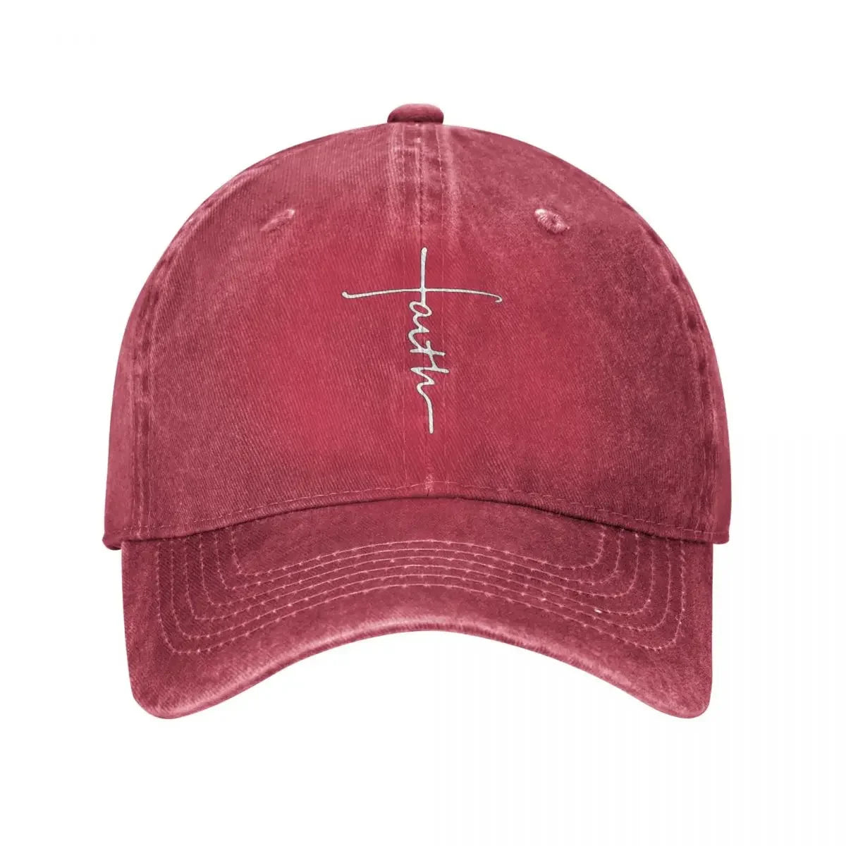 Hip Hop Baseball Cap Snapback Baseballmütze Jesus Glaube Kreuz Christlich Frühling Herbst Mütze Denim Casquette Mode