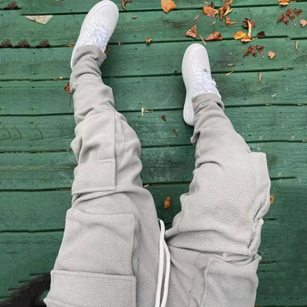 2023 Herbst Winter Streetwear Herren Cargo Hose Taschen Jogginghose Freizeithose Herren Sweathose