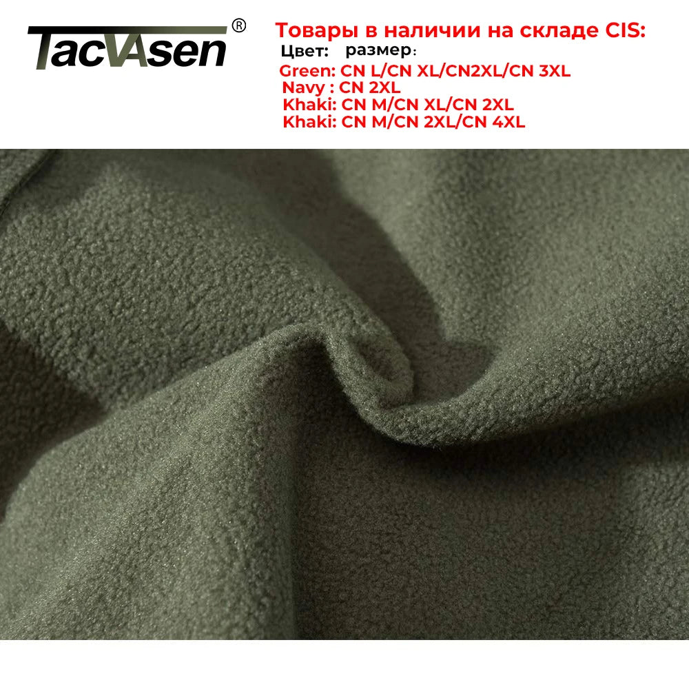 TACVASEN IX9 Winter Softshell Thermo Wanderhose Arbeitshose Herren Fleece Cargohose Wasserdicht Warm Outdoor Männer Hose