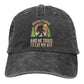 Bigfoot is Real and He Tried to Eat My Ass Baseball Cap Unisex Vintage Trucker Hat Adjustable Cowboy Hats for Mens Womens