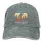 Bigfoot is Real and He Tried to Eat My Ass Baseball Cap Unisex Vintage Trucker Hat Adjustable Cowboy Hats for Mens Womens