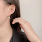 925 Silver Needle Tassel Chain Zircon Mermaid Tail Drop Earring For Women Hanging Party Jewelry Gifts eh1441